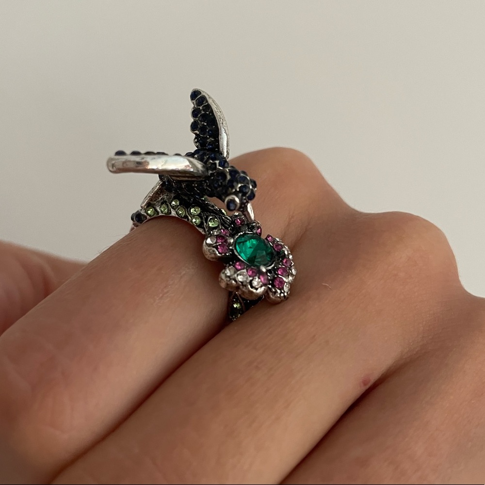 hummingbird ring - Picture 2 of 3